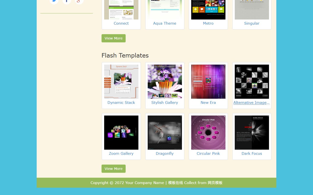 Catalog Theme, Responsive Layo · 响应式网站模板 图 3
