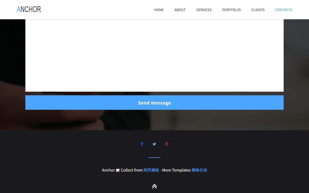 设计创意模板 · Anchor · 响应式网站模板 图 3